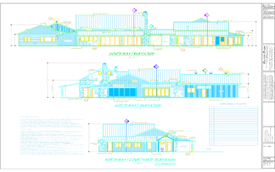Custom Architectural Plans Elevation Page