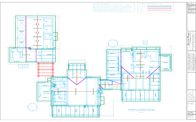 Custom Architectural Plans Roof Plan Page
