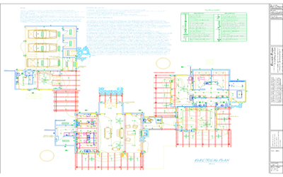Custom Architectural Plans Electrical Page