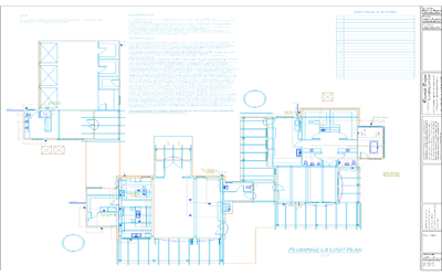 Custom Architectural Plans Plumbing Page